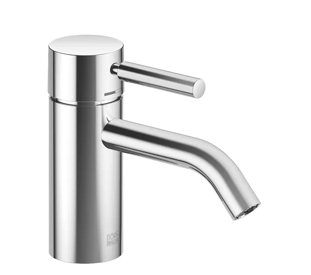 META Single-lever basin mixer without pop-up waste - Brushed Dark Bronze (PVD) - 33 526 660-43 0010