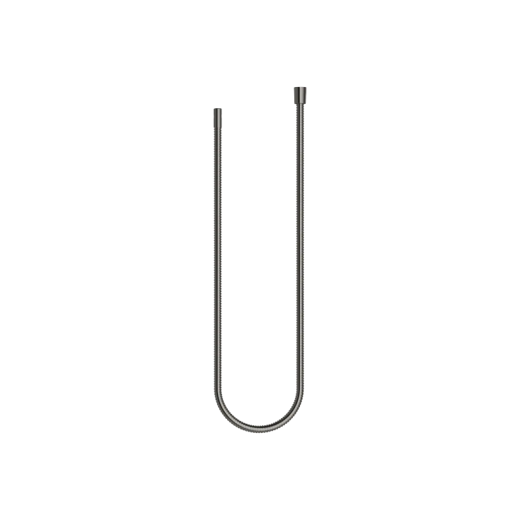Metall-Brauseschlauch ausziehbar 1/2" x 3/8" x 1250 mm - Dark Platinum gebürstet - 28 404 970-99