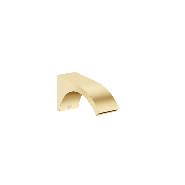 CYO Wall-mounted basin spout without pop-up waste - Brushed Durabrass (23kt Gold) - 13 800 811-28