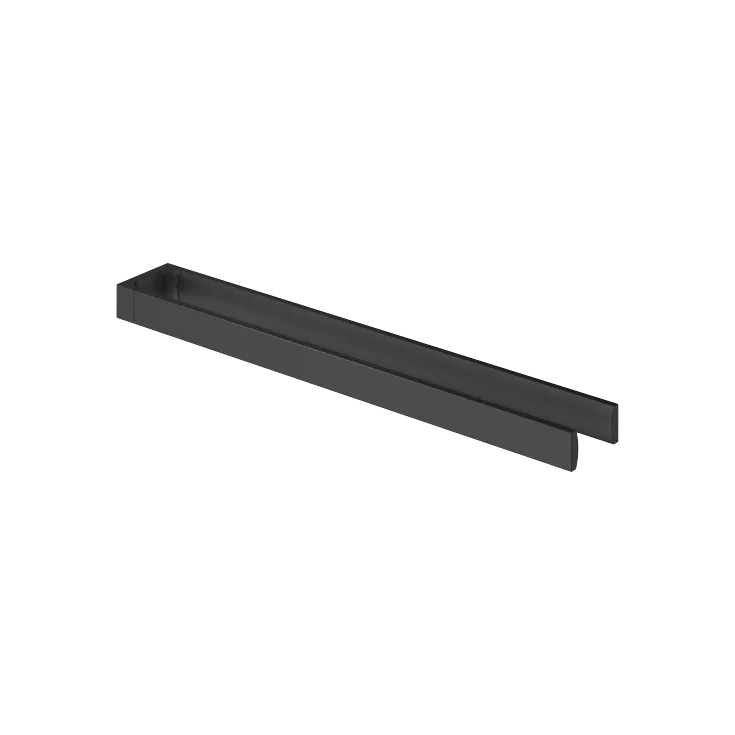 Towel bar in two parts non-swivel - Matte Black - 83 210 976-33