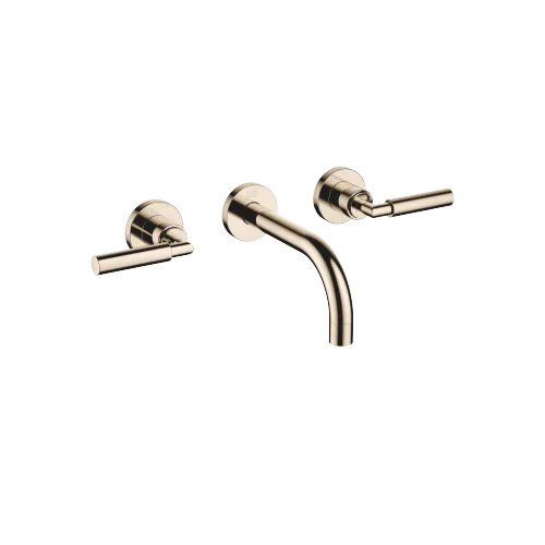 TARA Wall-mounted basin mixer without pop-up waste - Champagne (22kt Gold) - 36 707 882-47
