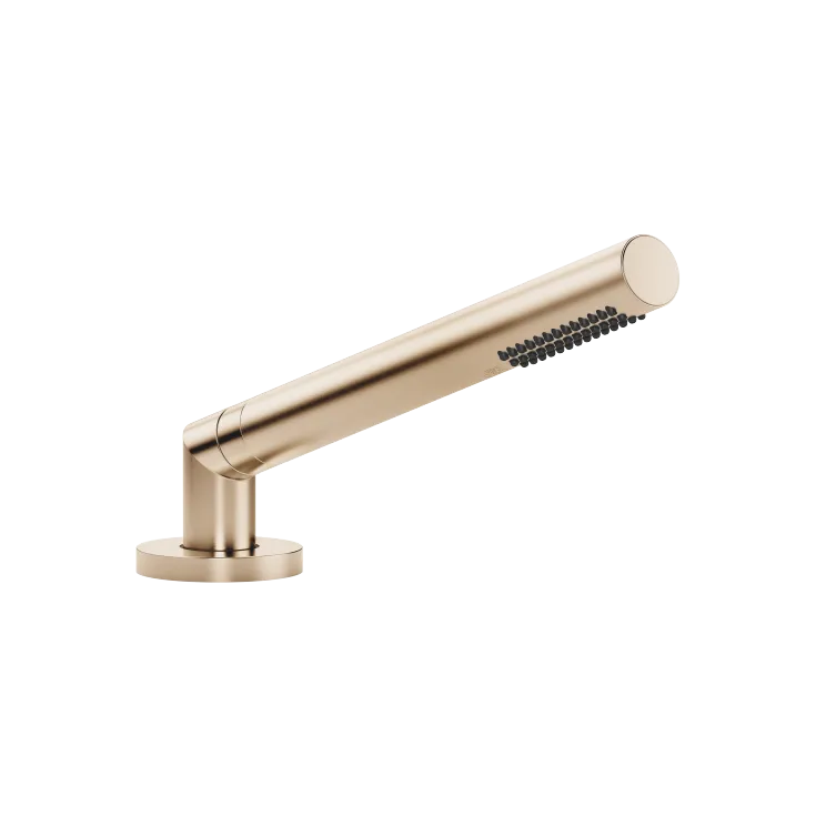 META Juego de ducha de mano para borde de bañera - Champagne cepillado (Oro 22k) - 27 702 660-46