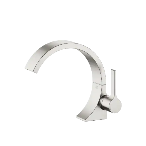 CYO Single-lever basin mixer without pop-up waste - Brushed Platinum - 33 525 811-06