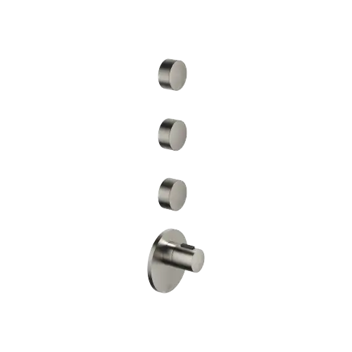 META xTOOL Thermostat module with 3 valves - Brushed Dark Platinum - Set containing 4 articles