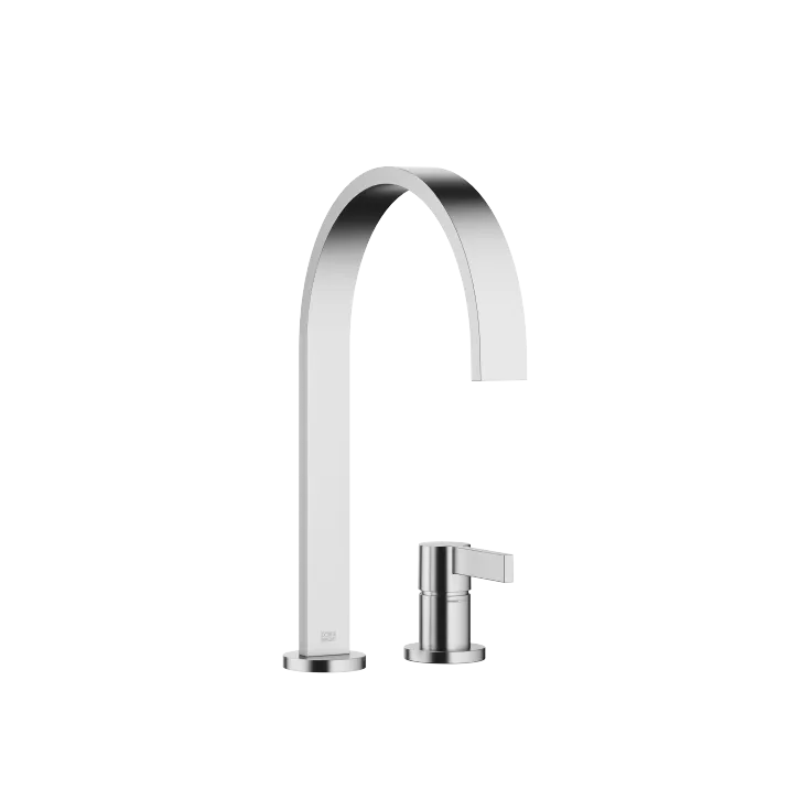 MEM Two-hole mixer with individual flanges - Brushed Chrome - 32 815 682-93 0010