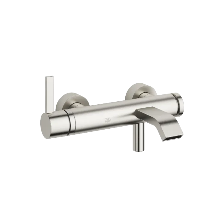 IMO Single-lever bath mixer for wall mounting without shower set - Brushed Platinum - 33 200 671-06
