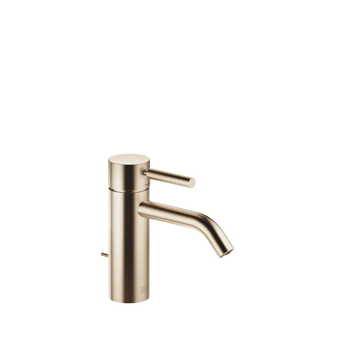 META Single-lever basin mixer with pop-up waste - Brushed Light Gold - 33 502 660-27