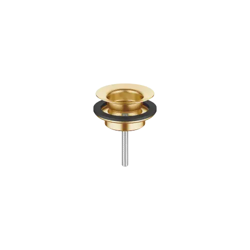 Grated waste 1 1/4" - Brushed Gold (PVD) - 10 100 970-37
