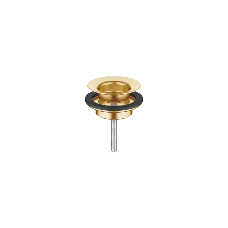 Siebventil 1 1/4" - Gold gebürstet (PVD) - 10 100 970-37