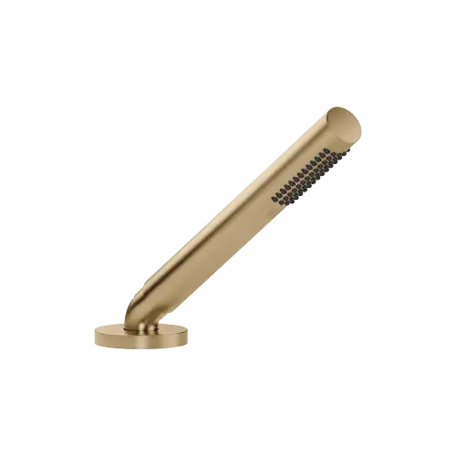 META Hand shower set for bath rim or tile edge installation - Brushed Dark Brass (PVD) - 27 702 660-39