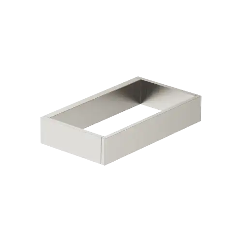 Towel ring angular - Brushed Platinum - 83 200 780-06