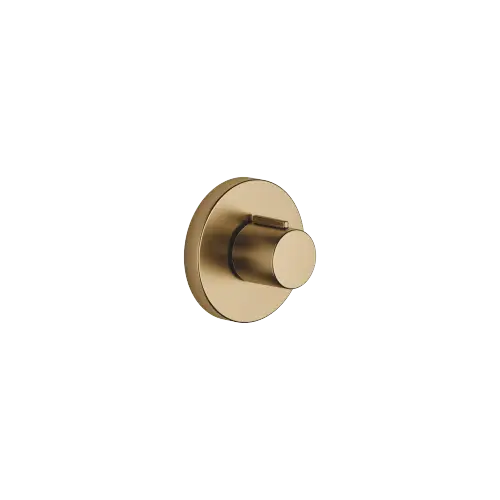 META Wall valve clockwise closing 3/4" - Brushed Dark Brass (PVD) - 36 608 660-39