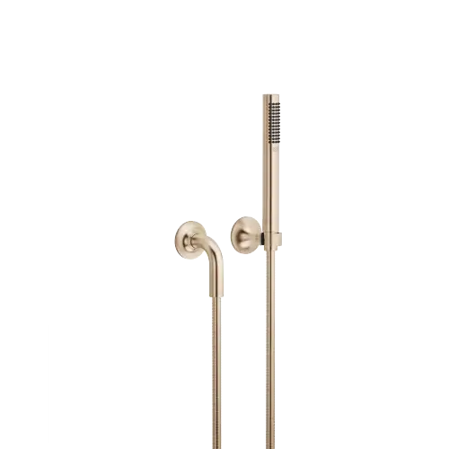 VAIA Hand shower set with individual rosettes FlowReduce - Brushed Champagne (22kt Gold) - 27 808 809-46 0010