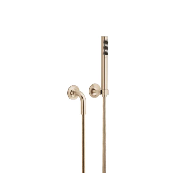VAIA Hand shower set with individual rosettes FlowReduce - Brushed Champagne (22kt Gold) - 27 808 809-46 0010
