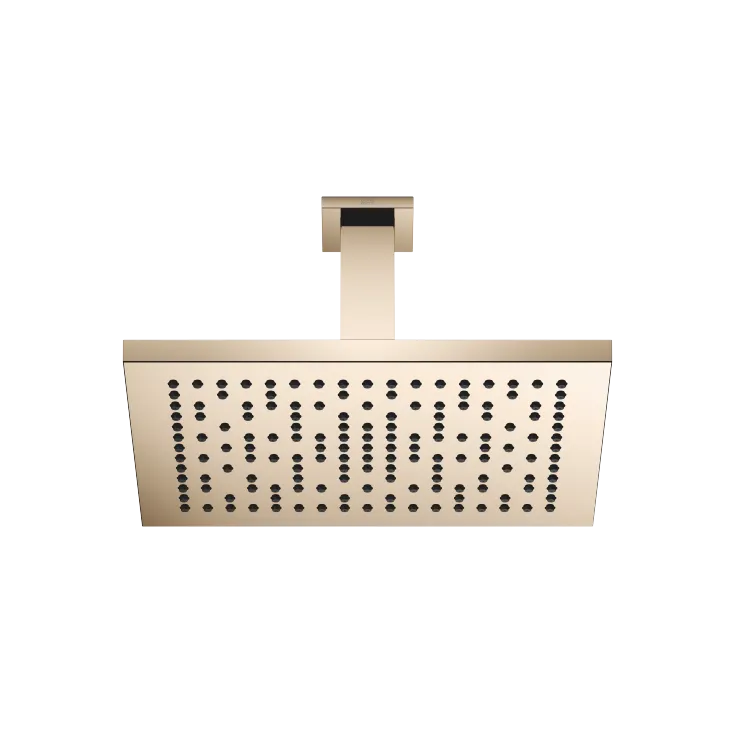 Rain shower with ceiling fixing 300 x 240 mm - Champagne (22kt Gold) - 28 775 980-47 0050