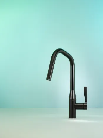 Dornbracht SYNC Design Series Laminar Flow Kitchen Faucets   SYNC Black Matte 01 V1.webp