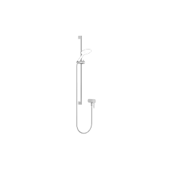 Concealed single-lever mixer with integrated shower connection with shower set without hand shower - Chrome - 36 110 970-00