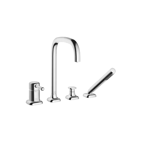 COYA Wannen-Vierlochbatterie für Wannenrand- bzw. Fliesenrandmontage - Chrom - 27 632 404-00