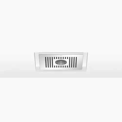 Pomme de douche arrosoir pour montage encastré au plafond Avec lumière 300 x 240 mm - Chrome - 28 044 980-00 0010