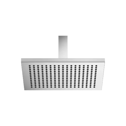 Rainshower with ceiling fixing FlowReduce 300 x 240 mm - Brushed Chrome - 28 770 980-93 0050