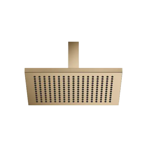 Rain shower ceiling-mounted 11-3/4" x 9-1/2" - Brushed Dark Brass (PVD) - 28 775 980-39 0010
