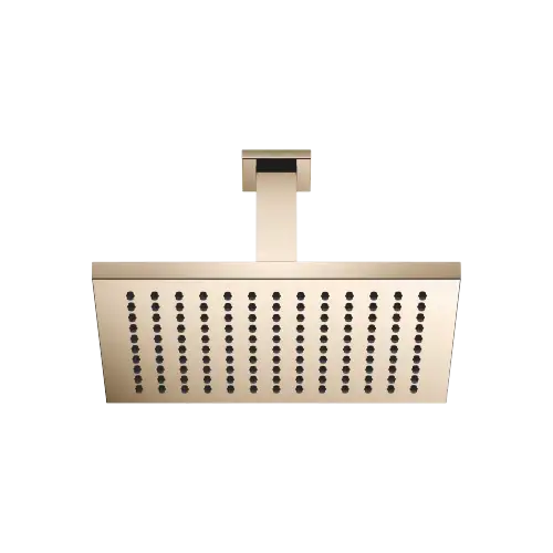 Rainshower with ceiling fixing FlowReduce 300 x 240 mm - Champagne (22kt Gold) - 28 772 980-47 0050