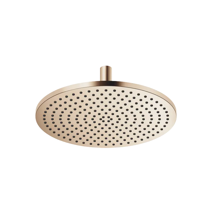 Soffione a pioggia con fissaggio a soffitto 400 mm - Light Gold spazzolato - 28 699 970-27