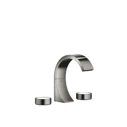 CYO Three-hole basin mixer with pop-up waste without design element - Dark Chrome - 20 710 811-19