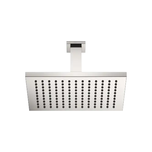 Rainshower with ceiling fixing FlowReduce 300 x 240 mm - Platinum - 28 772 980-08