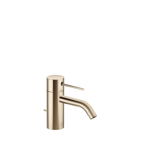 META META SLIM Mitigeur monocommande de lavabo avec garniture d'écoulement - Light Gold (PVD) - 33 501 662-26