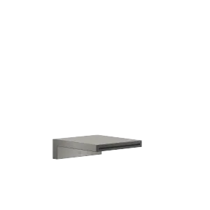 Bocca di erogazione a getto per vasca montaggio a muro - Dark Platinum spazzolato - 13 430 740-99