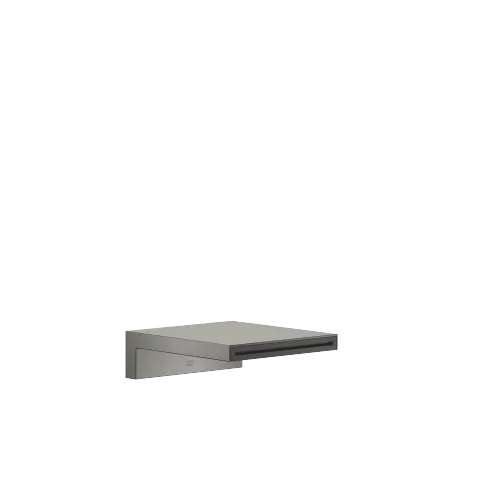 Bath cascade spout for wall mounting - Brushed Dark Platinum - 13 430 740-99