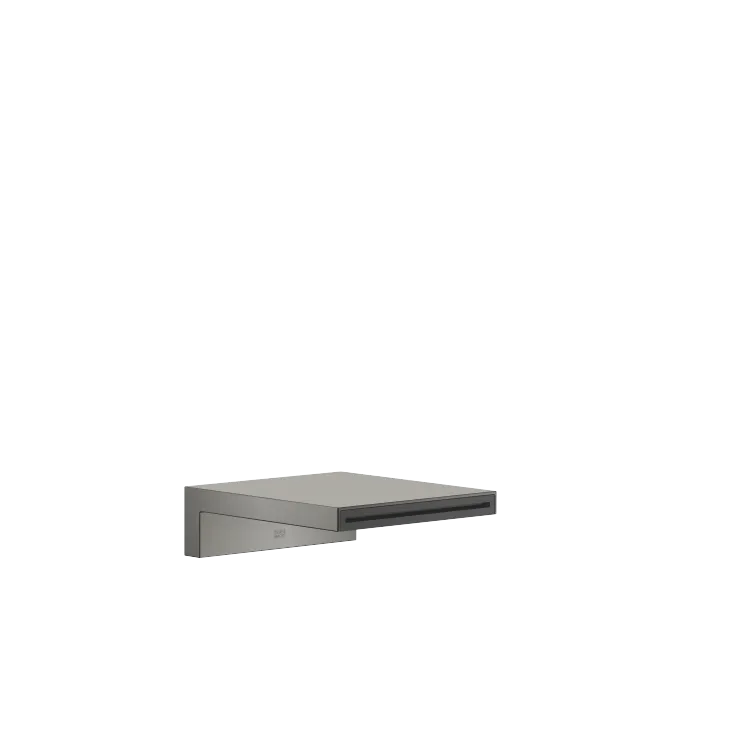 Bath cascade spout for wall mounting - Brushed Dark Platinum - 13 430 740-99