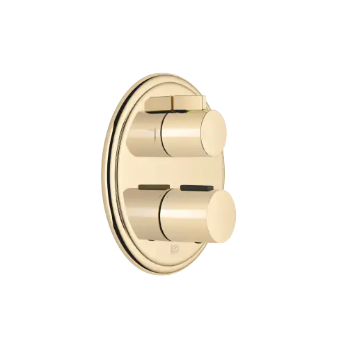 MADISON Concealed thermostat with two function volume control - Durabrass (23kt Gold) - 36 426 977-09