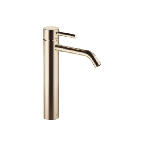 META Single-lever lavatory mixer with extended shank without drain - Brushed Light Gold (PVD) - 33 539 660-27 0010