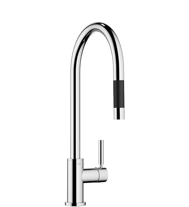 TARA Monomando Pull-down con función de chorro - Dark Bronze cepillado (PVD) - 33 870 888-43