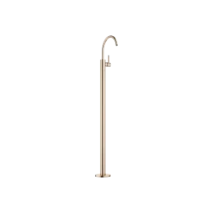 META Single-lever basin mixer with stand pipe without pop-up waste - Brushed Light Gold - 22 584 661-27
