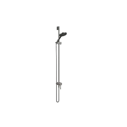 Concealed single-lever mixer with integrated shower connection with shower set without hand shower - Dark Chrome - 36 111 970-19