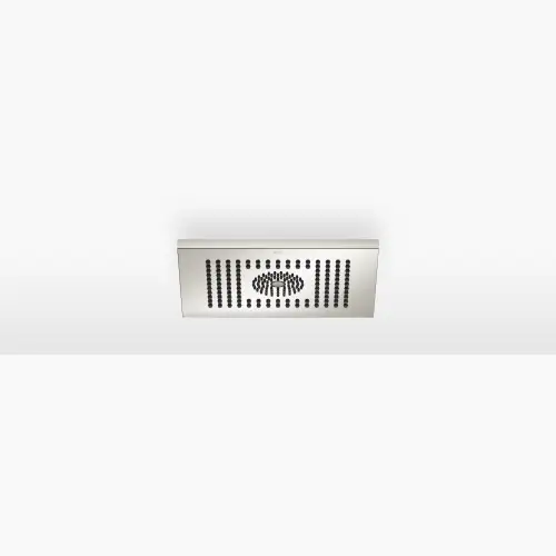 Pomme de douche arrosoir pour fixation au plafond Avec lumière 300 x 240 mm - Platine - 28 042 980-08 0010