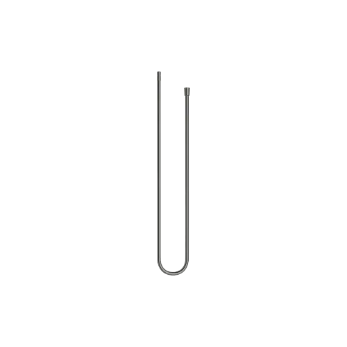 Plastic shower hose 1/2" x 3/8" x 1750 mm - Brushed Dark Platinum - 28 324 970-99