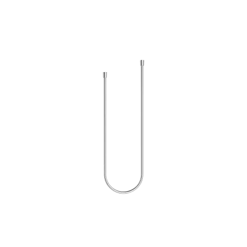 Plastic shower hose 1/2" x 1/2" x 1750 mm - Brushed Chrome - 28 102 970-93