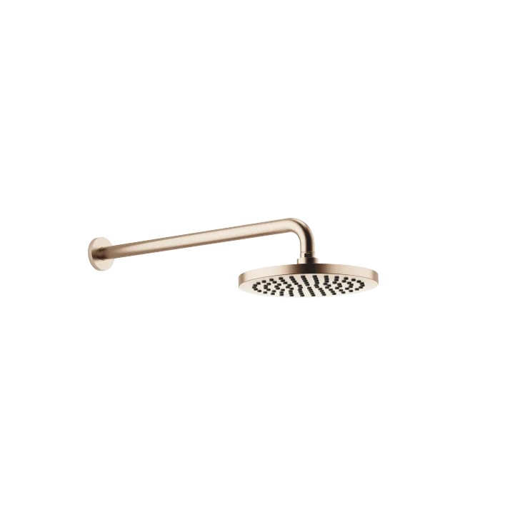 Rain shower with wall fixing 220 mm - Brushed Light Gold - 28 649 970-27