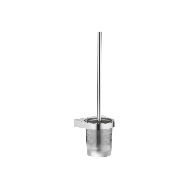 Toilet brush set wall model - Brushed Chrome - 83 900 970-93