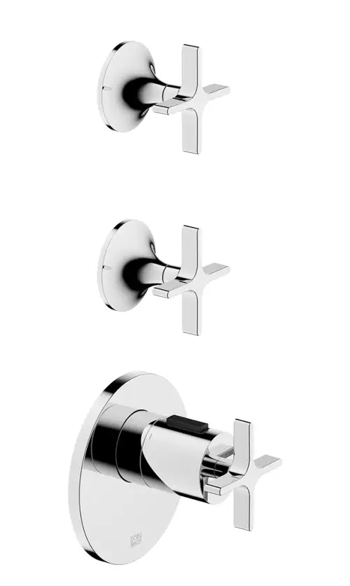 VAIA xTOOL Thermostat module with 2 valves - Champagne (22kt Gold) - Set containing 1 articles