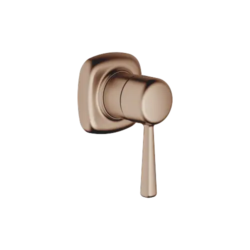 COYA Miscelatore monocomando incasso con piastra di copertura - Bronzo spazzolato (PVD) - 36 060 404-42