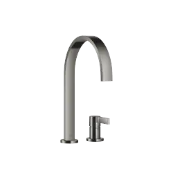 MEM Two-hole mixer with individual rosettes - Dark Chrome - 32 815 682-19