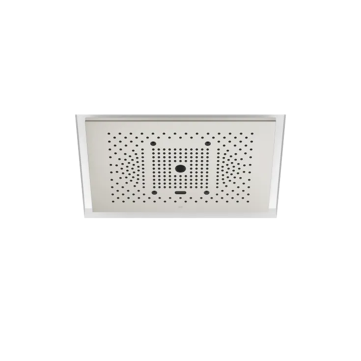 SERENITY SKY+ Regenpaneel für Deckeneinbau mit Licht - Edelstahl gebürstet - 41 781 979-86