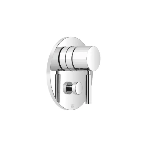 EDITION PRO Chrome Bath faucets: Concealed single-lever mixer with diverter