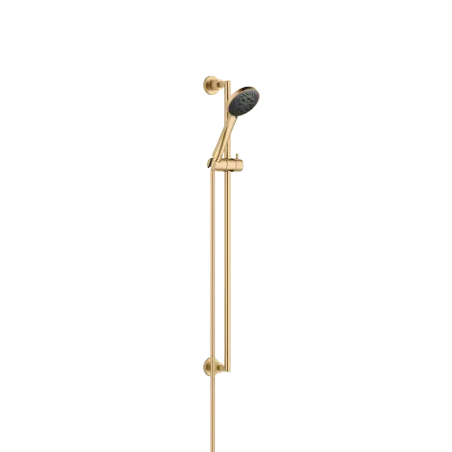 TARA Shower set - Brushed Durabrass (23kt Gold) - Set containing 2 articles