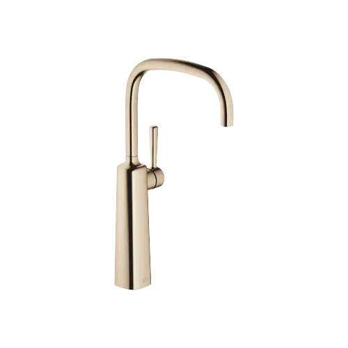 COYA Waschtisch-Einhandbatterie mit erhöhtem Standfuß ohne Ablaufgarnitur - Champagne gebürstet (22kt Gold) - 33 534 404-46